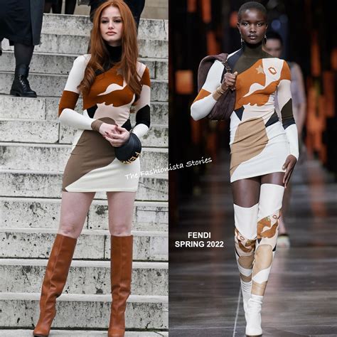 Madelaine Petsch, Didi Stone & Noomi Rapace in Fendi at the 